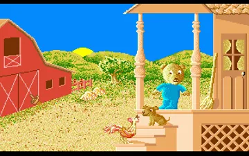 Barney Bear Goes to the Farm_Disk1 screen shot game playing